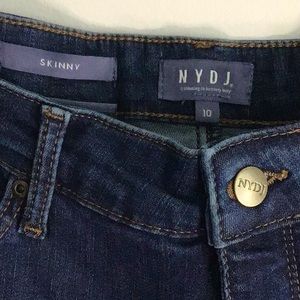 NYDJ Medium Wash Skinny Jeans